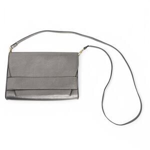 Summer and Rose Celine Purse Crossbody Steel Metallic Handbag Clutch